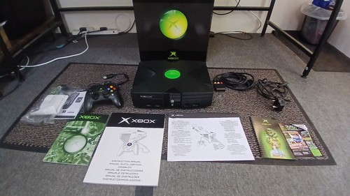 Boxed original xbox console - boxed,