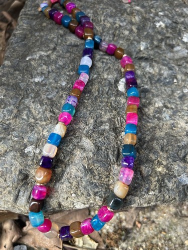 Lola rose mixed coloured agate - lola,