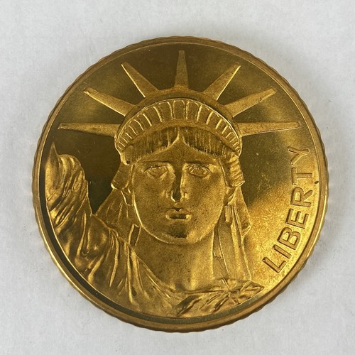 Brass pog slammer - pog, statue