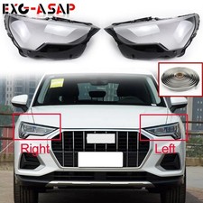Pair Car Front Headlight Lens