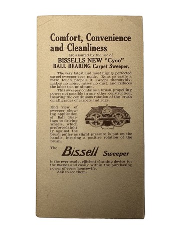 Victorian trade card - , bissell
