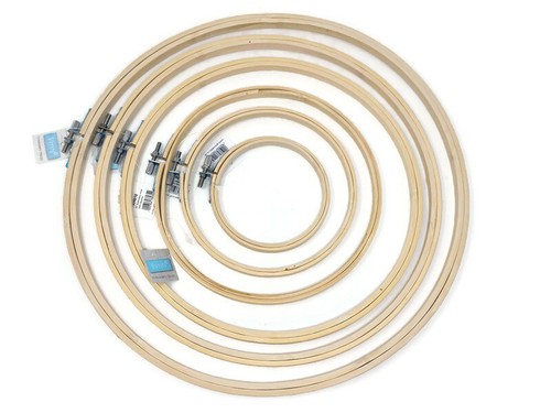 Bamboo embroidery hoop - hoop,