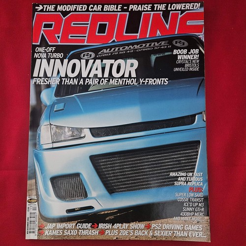 Redline magazine december - redline, 2002