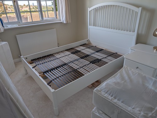 Ikea tyssedal double bed - ikea,