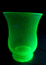 Vintage Uranium Glass Green
