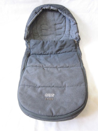 Mamas papas grey footmuff - mamas,