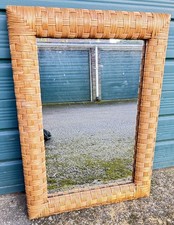 Vintage Woven Cane Wicker