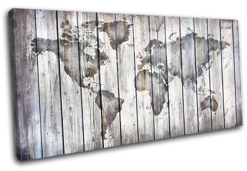 World atlas vintage wood maps - world,