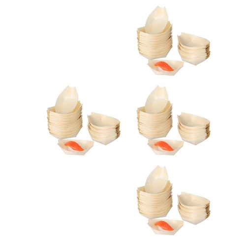 200 pcs mini sushi - 200, wood