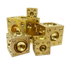 Brass Dapping Doming Block
