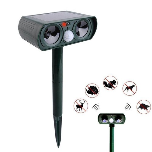 Ultrasonic solar cat dog - ultrasonic,