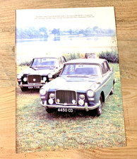 VANDEN PLAS 3 + 4 LITRE R  - FRAMEABLE COLLECTIBLE CLASSIC CAR POSTER IMAGE