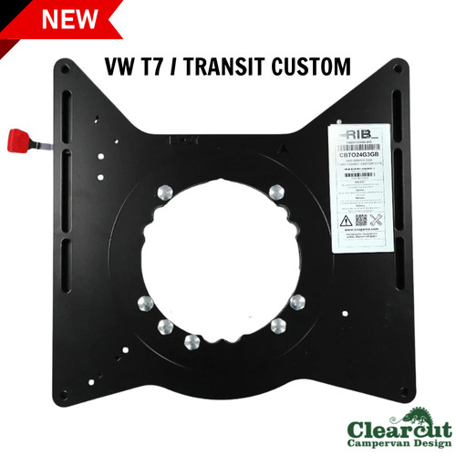 Rib seat swivel - vw, t7/ford