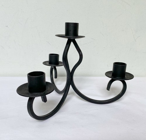 Vtg black wrought iron - vtg,