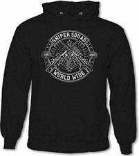 Sniper Squad Mens Hoodie Rifle