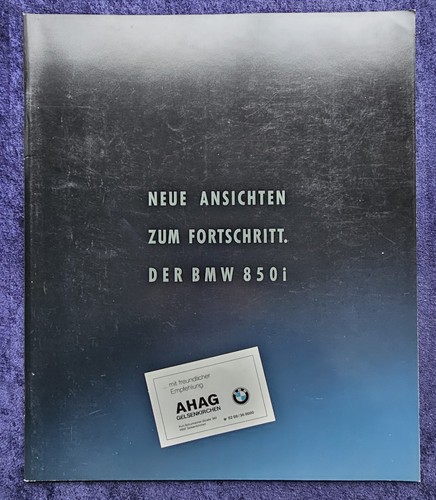 Bmw 8er 850i - 8er, brochure