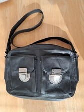 FOSSIL Black Leather Shoulder