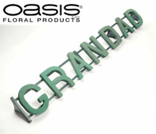 GRANDAD Funeral Flowers Oasis Frame Tribute Naylorbase with Stand Smithers