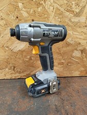 Titan Impact Driver Cordless 18V Li-Ion TTI885IPD Body & TTI801BAT 2.0Ah Battery