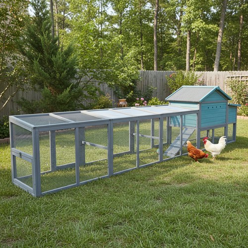 141 outdoor chicken coop - chicken,