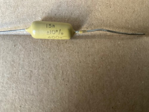 Mullard mustard 15000pf - 15, nf