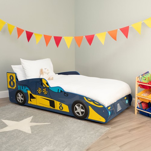 Kids racing car bed - kids,