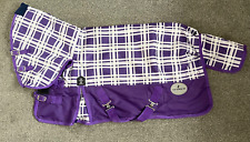 150g TURNOUT RUGS MINI/SHETLAND/ PONY NEW PURPLE CHECK COMBO 3'0"-4'6"