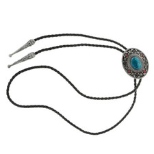 Native American Indian Western Cowboy Rodeo Bolo Tie for Men