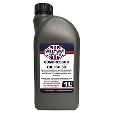 Compressor Oil 68 for Piston Compressors Meets Bambi SB42/46 - 1L Mineral ISO 68