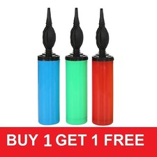 Large Double Action Hand Held Portable Balloon Pump Inflator Air Blower