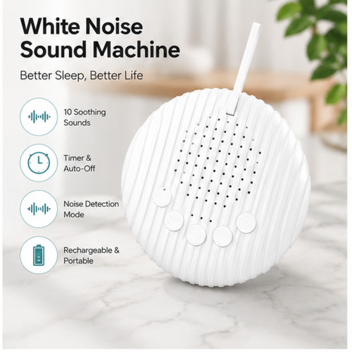 Sleep sound machine white - sound,