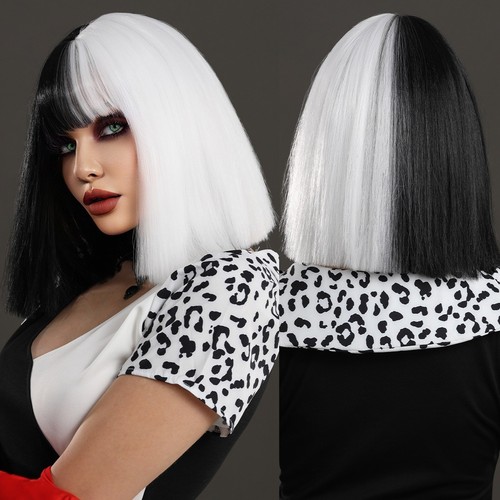 Halloween wig cosplay black