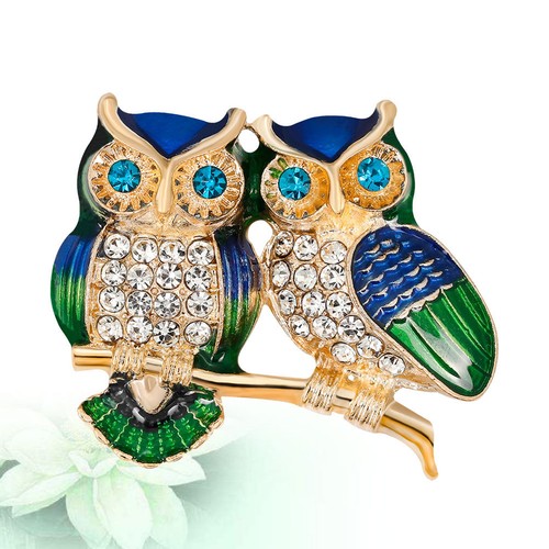 Alloy crystal owl - crystal,