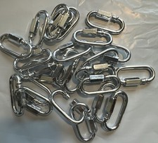 Lot of 25 Goliath Industrial Quick Link 3/16" Safety Tow Chain - QL316