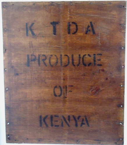 Original 1960 tea chest - original,