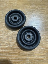 Rollers for Brompton Rack version Easy Wheels Black