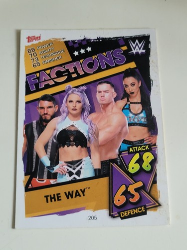 Wwe topps slam attax - topps, the