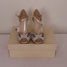 Women's Jenny Packham No1 Lucky T Bar Shoes UK6 (01)