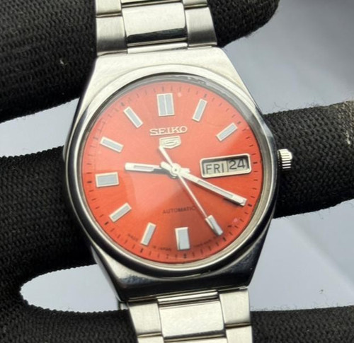 Vintage seiko - vintage, (orange)