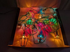 Vintage Pifco London Christmas Lights Boxed Working No. 1299