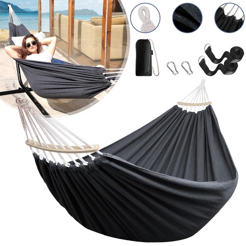 Canvas hammock large camping - canvas,