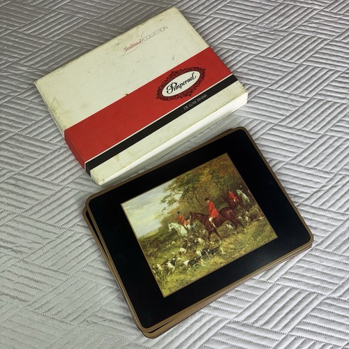 Pimpernel tally placemats - ho,