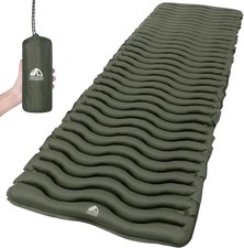 Inflatable Sleeping Pad Air Camping Mat Waterproof Compact Ultralight 188 x 60cm