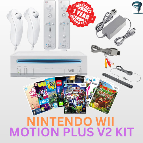 Nintendo wii console bundle - nintendo,