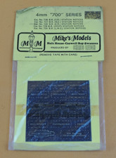 Mikes Models Cat No. 728 4mm