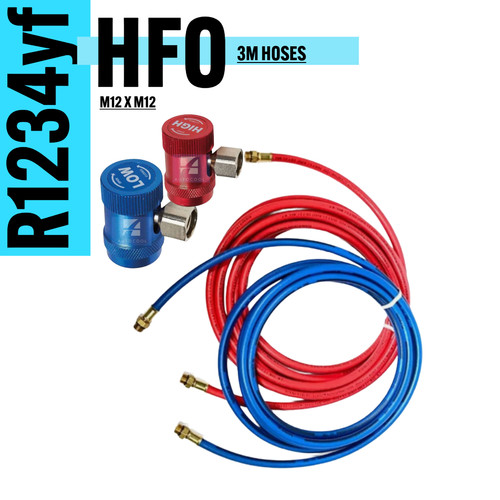 1234yf air con machine - hoses, &