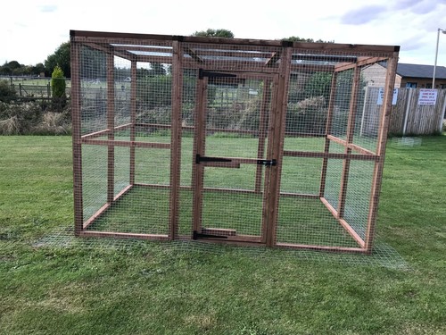 Animal run pet enclosure fox - fox, /