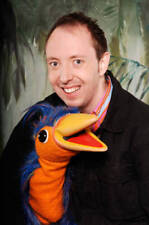 Entertainer Toby Hull and his puppet Emu September 14 2007 TV Old Photo 5