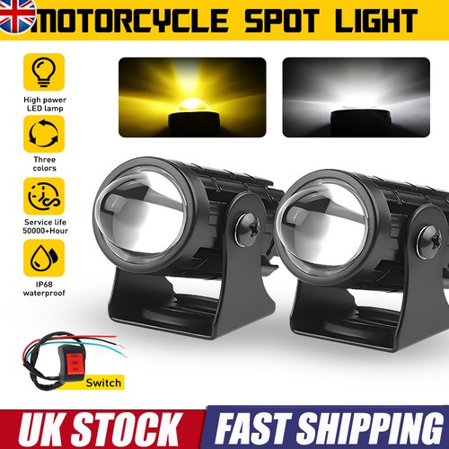Pair 100w motorcycle headlight - 100w,