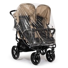 Side by Side Rain Cover Compatible with Britax - Fits All Models